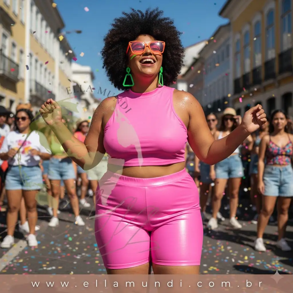 Look Plus Size de Carnaval