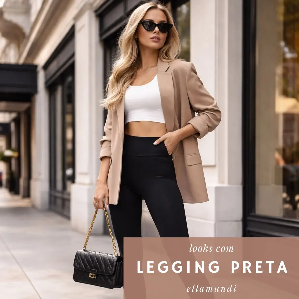 Look com Legging Preta