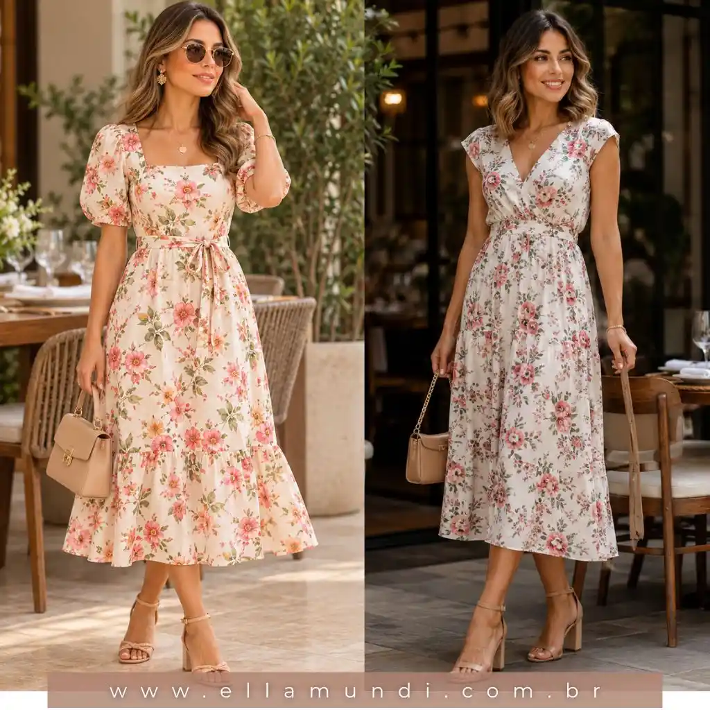 Look para almoço de domingo